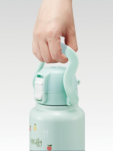 스케이터 (스케이터) 손잡이가 달린 스테인리스 스틸 다이렉트 보틀 1000ml 물병 머그 보틀 미피 STD10H-A