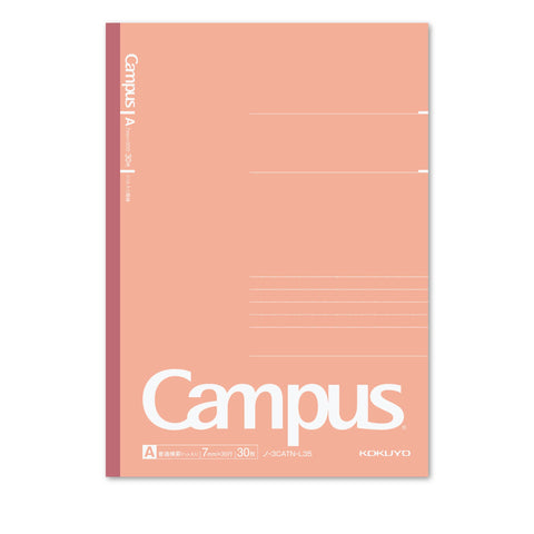Kokuyo Notebook, Campus Notebook, Limited Edition B5, Dot A Ruled, Pack of 5 Colors, Baked Color, No-3CATN-L35X5, A Ruled (0.3 inches (7 mm)