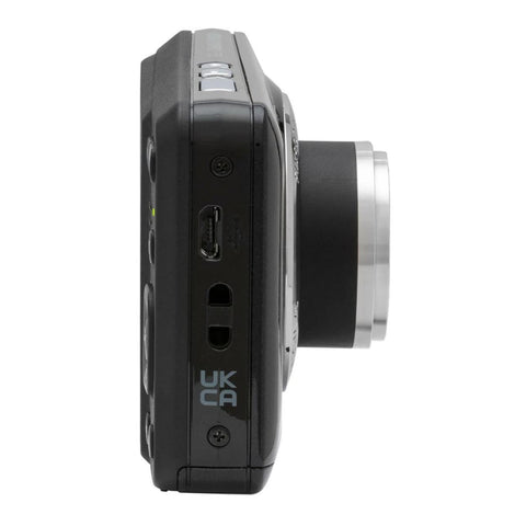 KODAK PIXPRO 好用 變焦 FZ55-BK 16MP 數位相機 光學5倍變焦 廣角 28mm 2.7吋液晶螢幕(黑色)