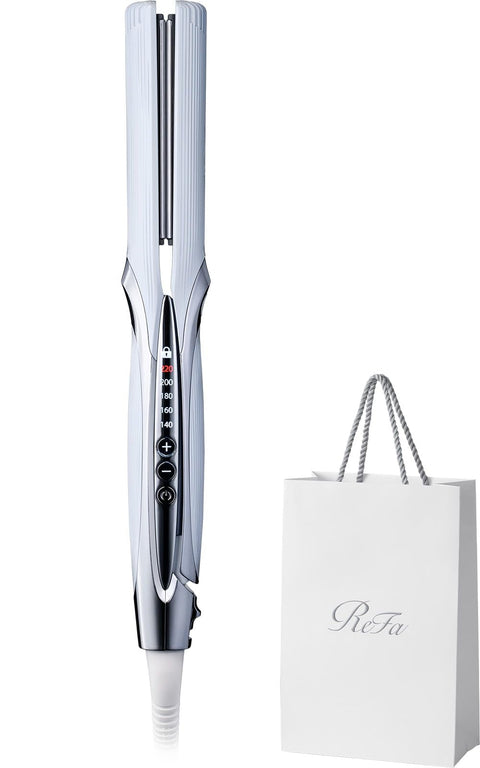 (Rifa Straight Iron Pro/ReFa Straight Iron Pro (White) Hair Arrangement Guide Book, Shopper Included