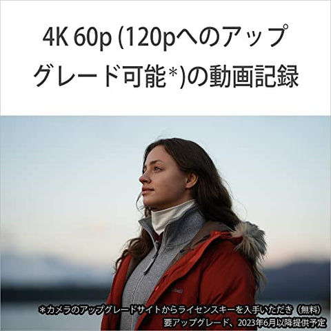 Sony / Vlog Camera / Interchangeable Lens VLOGCAM / Full Size / Mirrorless SLR Camera / ZV-E1 / Body (No Lens) / Windscreen Included / Black / ZV-E1 B