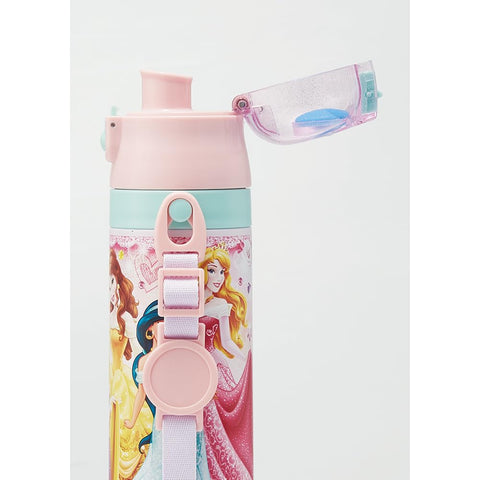 スケーター(Skater) 子供用 ステンレス 水筒 直飲み 470ml ディズニー プリンセス 24 子供に優しい軽量タイプ 保冷専用 waterbottle スポーツボトル かわいい キッズ 子供 こども 水瓶 SDC4-A