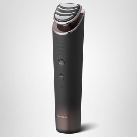 파나소닉 EH-SR86-T 페이셜 뷰티 디바이스 비탈리프트 RF, 13가지 기능, 고출력 RF x EMS x LED x 이온, 브라운