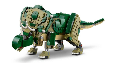 LEGO Creator Expert 31151 3-in-1 T-Rex Set (T-Rex/Triceratops/Pterodactyl), For Ages 8 - 11, Boys & Girls, Creative Educational Toy