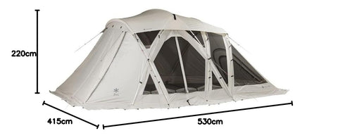 Snow Peak Tent Shelter, Living Shell, Living Shell Long Pro. 65th Anniversary Model / Snow Peak Festival 2024 Akino Play Set