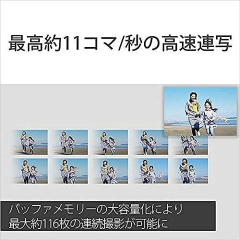소니 (소니) APS-C 미러리스 일안 카메라 α6400 고배율 줌 렌즈 키트 (렌즈 포함: SEL18135) 블랙 ILCE-6400M