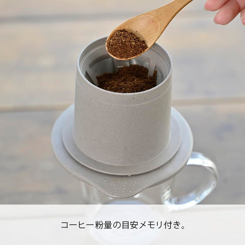 HARIO BT-CFOD-01 "BATON Series" Cafe Old Ripper BATON 01 Coffee Drip 1 Cup Stainless Steel Mesh Made in Japan