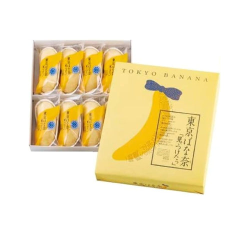 【 附手提袋 】東京Bana ana 香蕉布丁"發現"8個裝×1套 混裝 人氣 手禮甜點 插口