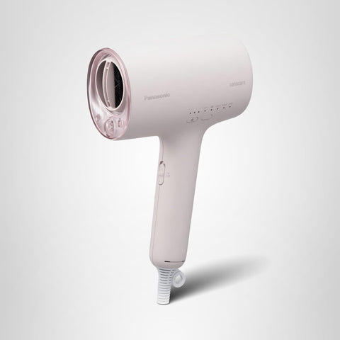 Panasonic NanoCare EH-NA0K-P Hair Dryer, High Penetration Nanoe & Minerals, Compact, Night Cap Nozzle, Cherry Pink