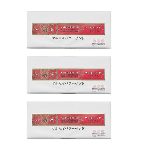 【北海道限定】 六 花 亭 マルセイ バターサンド 5個入×3箱