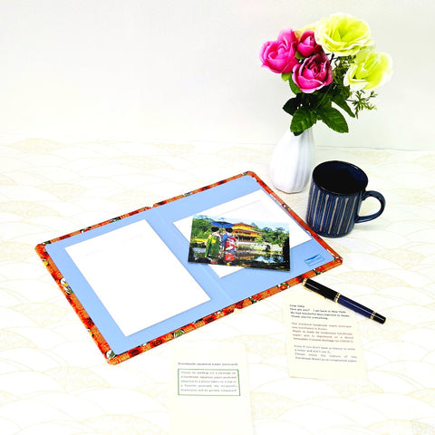 Happiness & Longevity Greeting Card & Standing Double Photo Frame