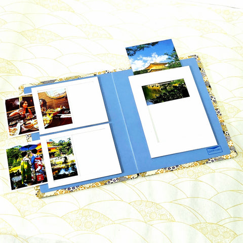 Plentiful Happiness & Mount Fuji Standing Double Photo Frame