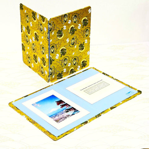Wind God & Thunder God Greeting Card & Standing Double Photo Frame