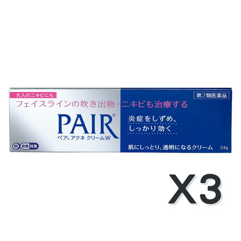 【3%0FF】ペアアクネクリームW 24g ×3
