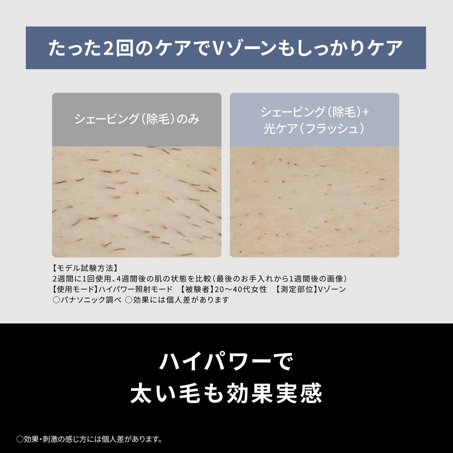 正規品】パナソニック 光美容器 ヒゲや男性のムダ毛にも 光エステ