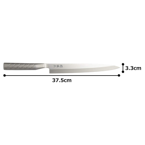 Kai Corporation KAI 093 AK5178 Sashimi Yanagi Blade Knife Seki Magoroku All Stainless Steel 9.4 inches (240 mm), Made in Japan