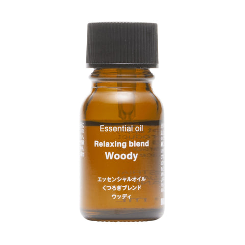MUJI 無印良品 Essential Oil, Relaxation Blend, Woody, 10mL OCH03A4A