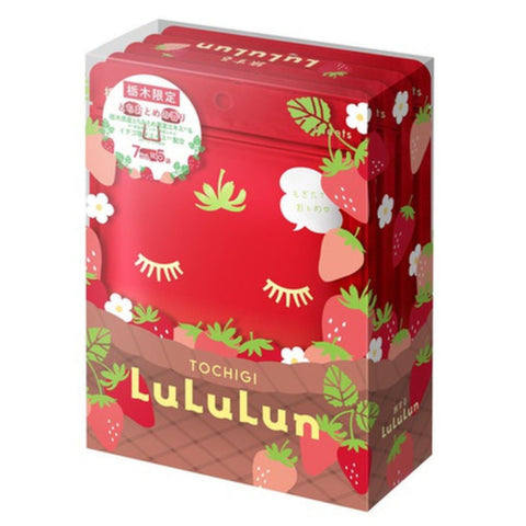 面膜 面膜 Lululun 栃木Lulun (とちおとめの香り) 7顆×5袋