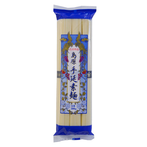 Shimabara Soku Bussan Shimabara Hand Teng Noodles (FS-300), 10.6 oz (300 g) (50 g x 6 bundles)