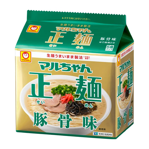 Maruchan Maruchan 正面 5餐包 全部种类拉面套装 (酱油、味增、鲜盐、猪骨、猪骨酱油、日式酱油) 各1袋 共6袋