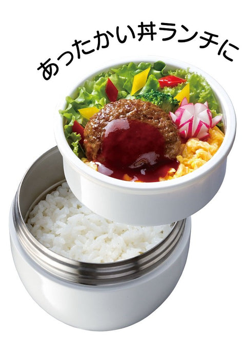 スケーター(Skater) 保温 保冷 丼ぶり ランチジャー 540ml 折りたたみハンドル付 抗菌 ディズニー ミッキーマウス LDNO6AG