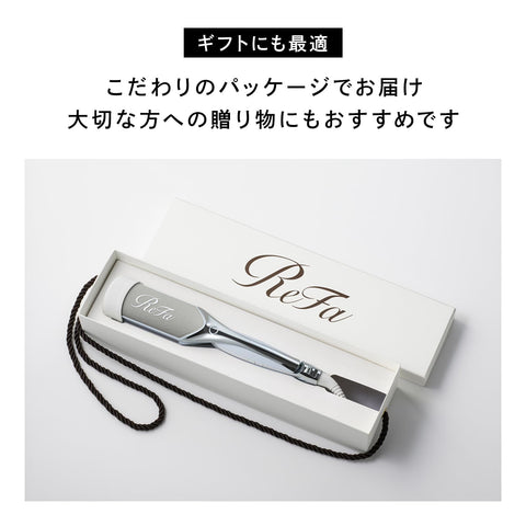 ReFa Power Straight Iron Pro / ReFa Power Straight Iron Pro (White) Hair Arrangement Guide Book, Shopper Included