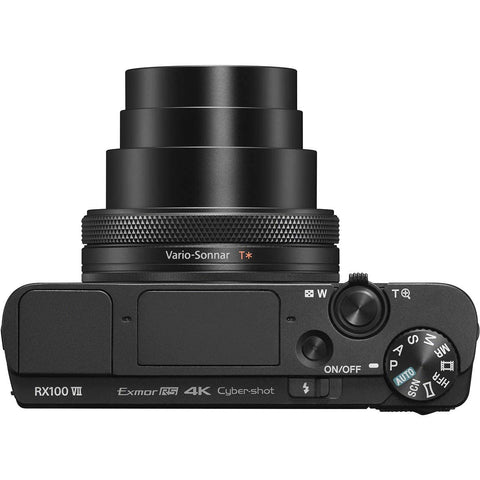 SONY(ソニー) コンパクトデジタルカメラ Cyber-shot RX100VII ボディ ブラック 1.0型積層型CMOSセンサー 光学ズーム8倍(24-200mm) 180度チルト可動式液晶モニター 4K動画記録 DSC-RX100M7