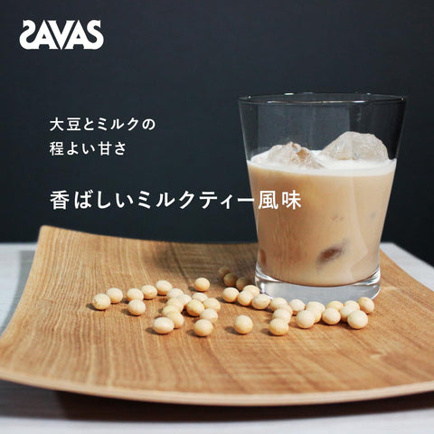 SAVAS 大豆蛋白 100 奶茶口味 224克 明治