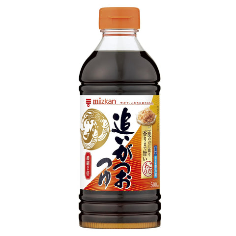 ミツカン 追いがつおつゆ2倍 500ml