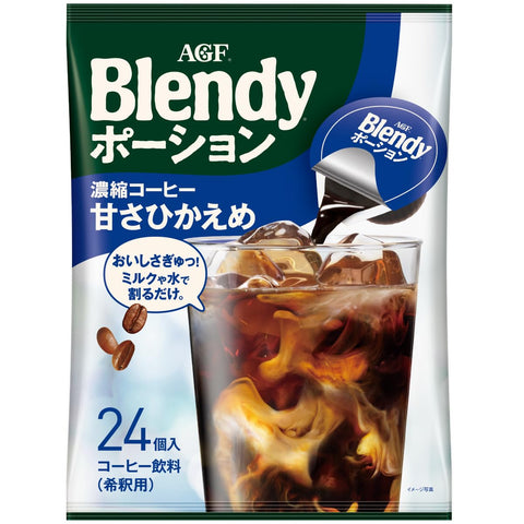 AGF Blendy Potion Concentrated Coffee, 24 Pieces (Iced Coffee), Coffee Potion