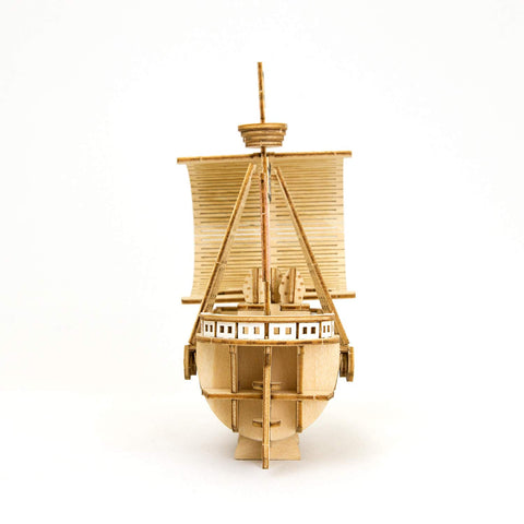 ki-gu-mi 连衣裙 Going Merry 号 - 从小学生 到成人 都能享受 木制 3D 立体拼图 DIY 工作套装 - 男孩 女孩 的益智玩具 - 立体艺术 适合作为成人礼物 木制拼图