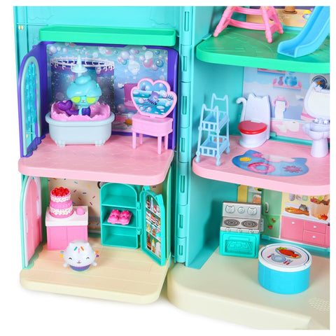 TAKARA TOMY(TAKARA TOMY)GABY 玩具屋 大貓咪屋 貓咪小屋 貓咪造型禮物組 附3個肚臍