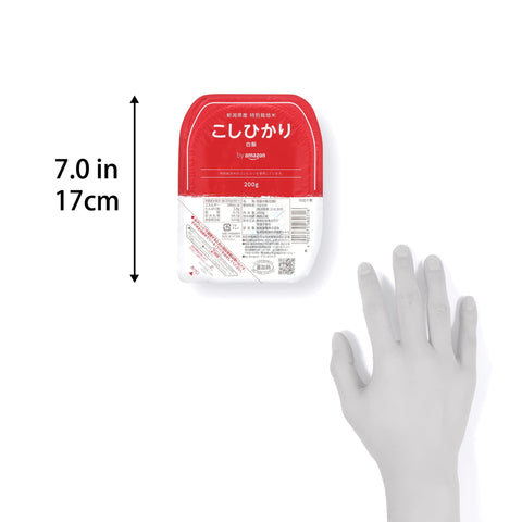 by Amazon パックご飯 新潟県産こしひかり 200g×20個(白米) 特別栽培米