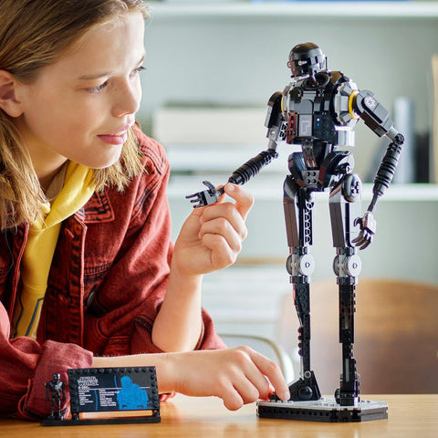 Lego 75434 Star Wars K-2SO Security Droid Toy, Birthday Gift, Blocks, Boys, Girls, Children, 10, 11, 12, Elementary School Students, Space Competition, Robot