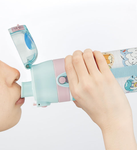 スケーター(Skater) 子供用 ステンレス 水筒 2way 直飲み 470ml コップ飲み 430ml 子供に優しい軽量タイプ ポケモン ポッピングアップ 保温 保冷 waterbottle スポーツボトルキッズ こども 水瓶 SKDC4-A