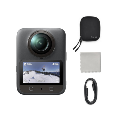 DJI Osmo 360 スタンダードコンボ 360度アクションカメラ Vlogカメラ ネイティブ8K 動画 4K/120fps & 170°ブーストビデオ 1.2億画素 100分8K撮影 防水 スポーツ