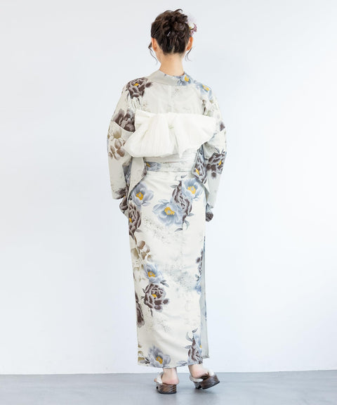 [SOUBIEN] 苏维恩 浴衣 3件套 分体式 新二部式浴衣 floro 女士 (浴衣/兵儿带/平达收紧)