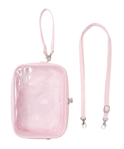 Wigo Multi-Way Sewn Pouch, Clear, Decoration, Pushing Activity, Plush Pouch, Bag, Pain Bag, Mines, Events, Gift, Gift, For Spring, Summer, Autumn, Winter, Women's