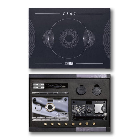 ペーパーシュート(papershoot) CROZ VANGUARD Camera Set/透明・クリア (本体 ＋ ケースセット) 2000万画素 レトロデジタルカメラセット (SNS映え/トイカメラ/フィルム風撮影)
