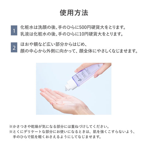dプログラム(d program) オンライン限定キット【医薬部外品】 バイタライジング&クリア ローション EX 125mL+洗顔20gつき | 化粧水 | ミルク・ローション状 | 無香料 | デリケート 保湿 肌荒れ予防 美肌菌に着目