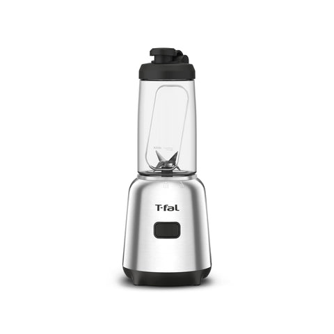 T-fal 混音器 400mL 手提式 300W 高功率 "混合 & 移動" 思慕雪 金屬 BL150DJP