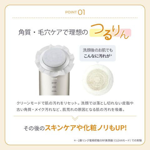 Yarman Facial Beauty Device Photo Plus Shiny Neo Lift YJFM18NAM2 Gold Sticker Included