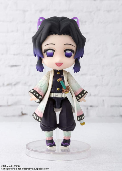 TAMASHII NATIONS Figuarts Mini Demon Slayer Shinobu Kocho Mini Figure, Approx. 3.5 inches (90 mm), PVC/ABS, Painted Action Figure
