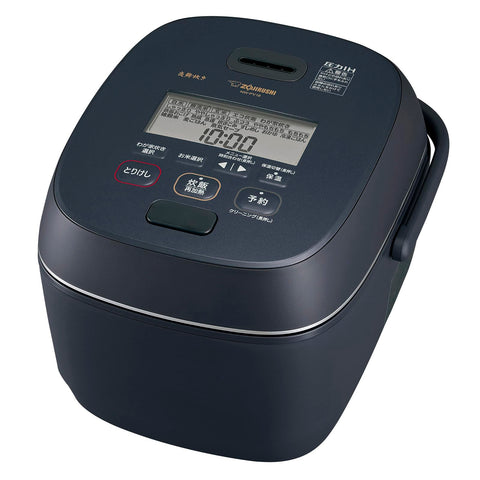 Zojirushi NW-PV18-BZ Pressure Induction Rice Cooker, 1 Shu Cooker, Flame Mai Cooker, Slate Black