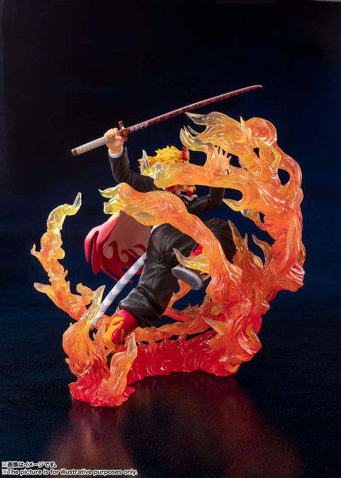 타마시 네이션스 피규어츠 제로 데몬 슬레이어: 렌고쿠 쿄쥬로 파이어 브레싱 약 180mm PVC/ABS 사전 도장 마감 피규어