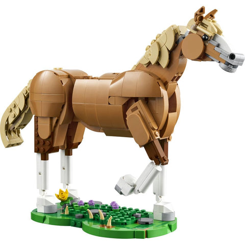 LEGO 乐高 Creator 美味马 玩具 生日礼物 积木 女孩 男孩 儿童 9岁 11岁 小学生 室内装饰 时尚 手办 商品 母亲 31166