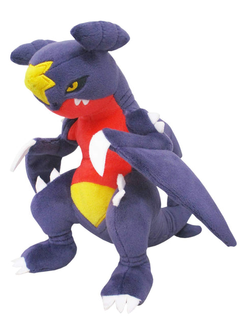 Sanei Boeki PP116 Pokémon All Star Collection Plush Toy, Garchomp, Size S, W 5.5 x D 8.7 x H 8.3 Inches (14 x 22 x 21 cm)