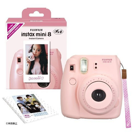 FUJIFILM Instant Camera Cheki instax mini 8 Pink INS MINI 8 PINK N