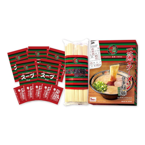 一蘭 ラーメン 博多細麺ストレート (5食) 645g