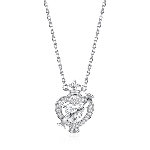 FANCIME x Harry Potter Official Collaboration Amortencia Necklace Women Silver Bare Metal Harry Potter Halloween Christmas Gift